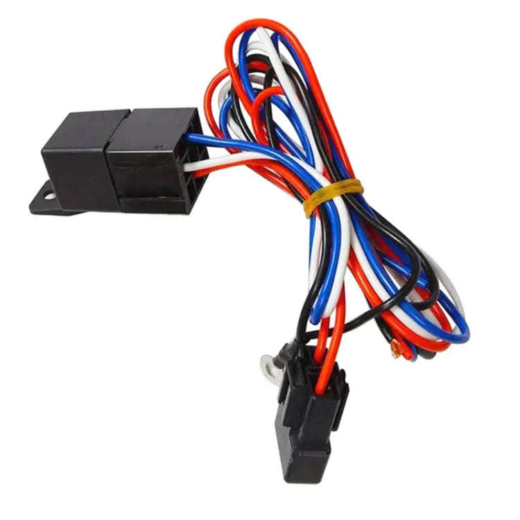 Car 12V 40A 175-185 Degree Electric Cooling Fan Thermostat Temperature Sensor Switch Set, 12V 40A