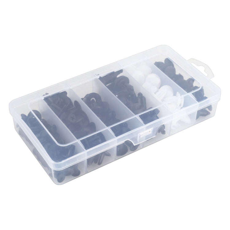 100 in 1 Universal Car Plastic Fasteners Rivet Clips Set, 100 PCS