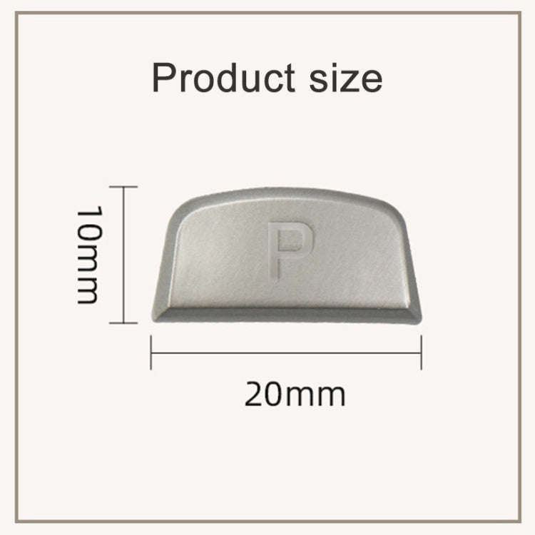 P Key Gear Lever Handball Switch Shift Button for Land Rover Range Rover Jaguar F-TYPE, Left Driving