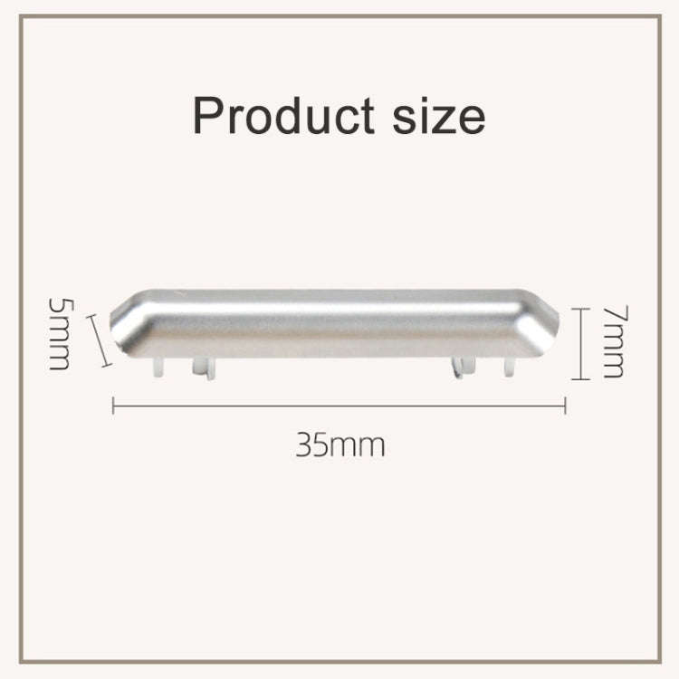 Air Outlet Adjustment Electroplating Strip for Land Rover Range Rover Evoque 2012-2019, Left Driving