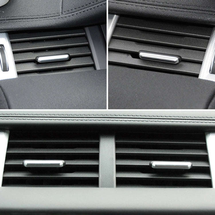 Air Outlet Adjustment Electroplating Strip for Land Rover Range Rover Evoque 2012-2019, Left Driving