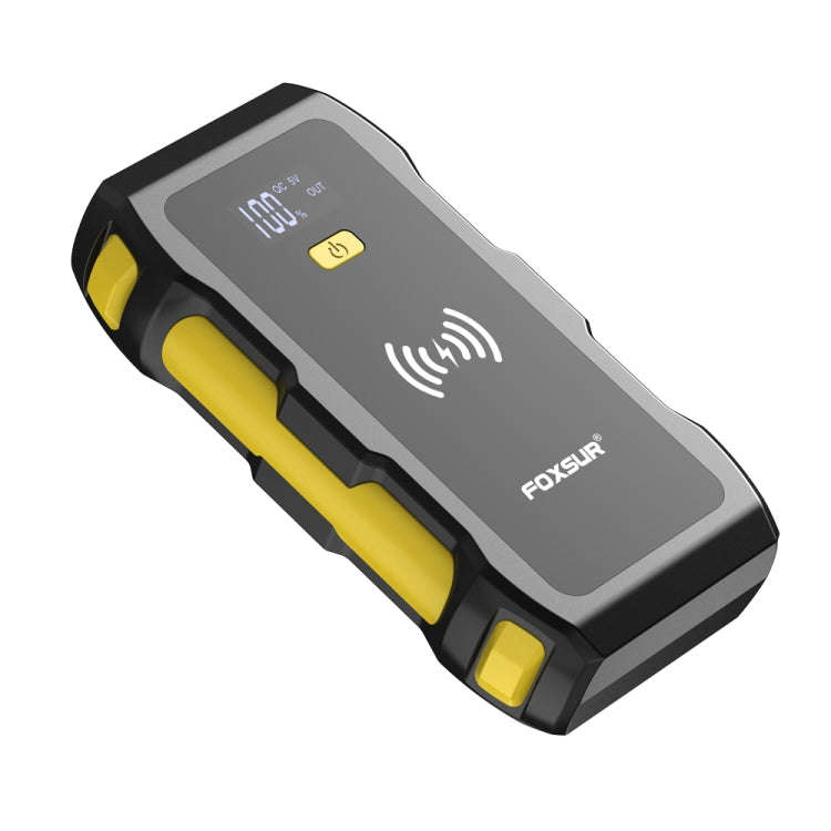 FOXSUR FJS-800 12V Car Multifunctional Wireless Charging Emergency Start Power Supply, FJS-800