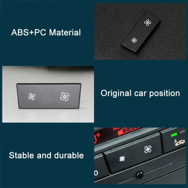 For BMW 3 Series E84 E90 F25 X3 Car Air Conditioner Panel Switch Button Air Volume Key without OF...