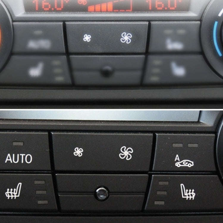 For BMW 3 Series E84 E90 F25 X3 Car Air Conditioner Panel Switch Button Air Volume Key without OF...