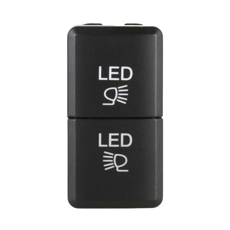 For Toyota Car Large Fog Light Dual Control Switch with Lock, with Lock