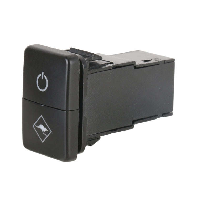 TS-202 For Toyota Blue-green Light Car Small Dual Control Switch with Lock, with Lock 3