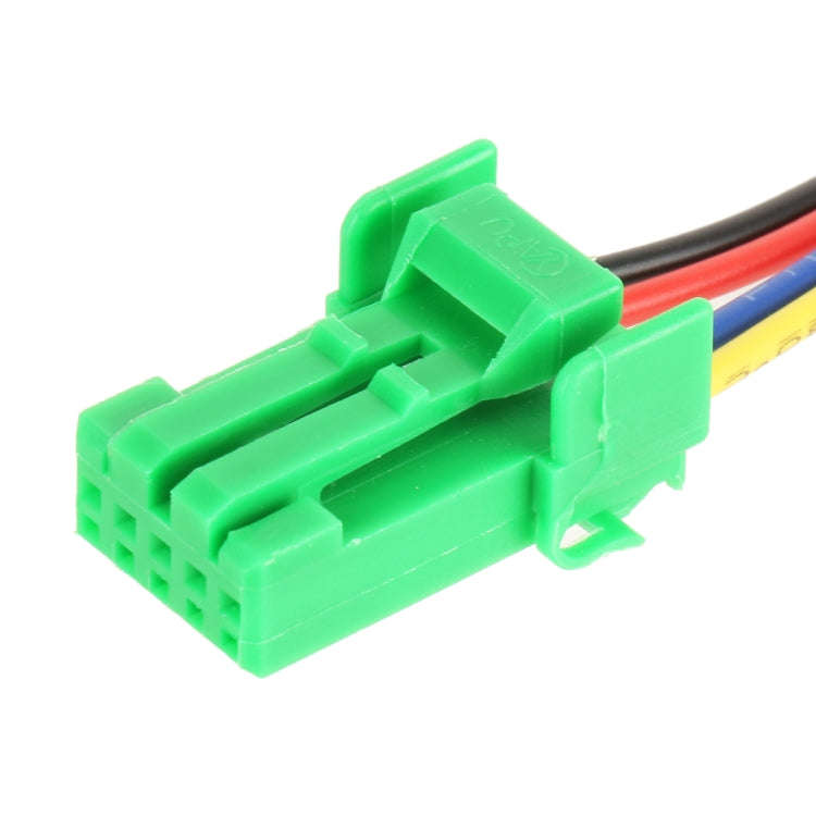 TS-202 For Toyota Blue-green Light Car Small Dual Control Switch with Lock, with Lock 5
