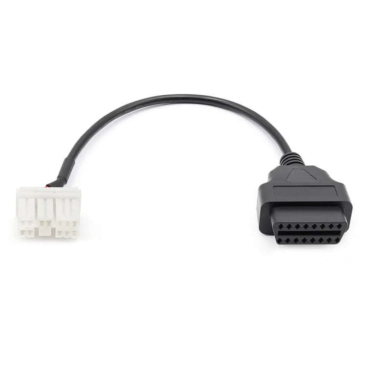 For Tesla Model X / S 2012-2015 OBDII to 12 Pin OBD Adapter Cable, OBDII to 12 Pin