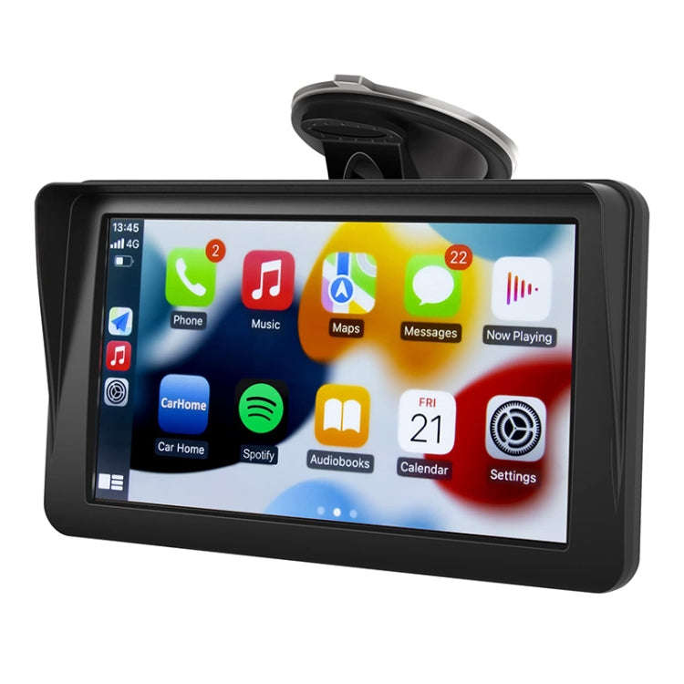 P701S 7 inch Portable Touch Display Wireless Car Navigator Smart CarPlay Bluetooth Reversing Imag...