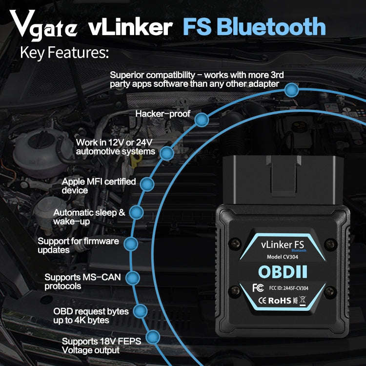 OBD2 Bluetooth Diagnostic Tool