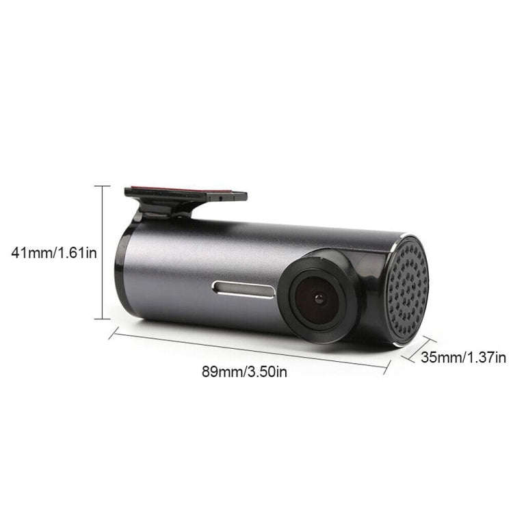 Car 1080P HD WiFi Driving Recorder, Supports Mobile APP Link & Automatic Loop Recording, Car WiFi...