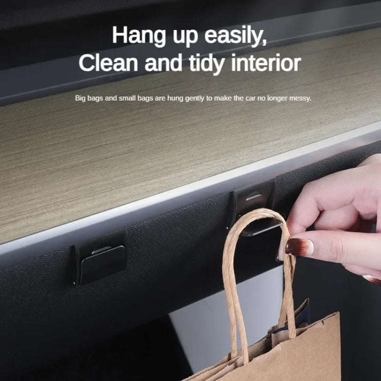 For Tesla Model Y 2022-2023 Car Co-pilot Glove Box Hidden Hook, Co-pilot Glove Box Hook
