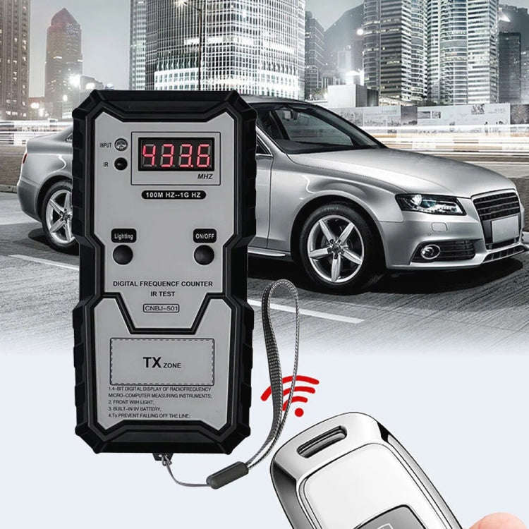 CNBJ-501 100M-1GHz Infrared Frequency Tester, CNBJ-501