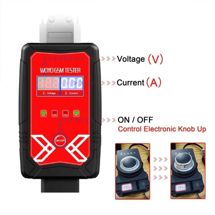 WOYO PL005 Gear Shift Module Tester Kit Lift Knob Repair Diagnostic Tool For Range Rover Jaguar, ...
