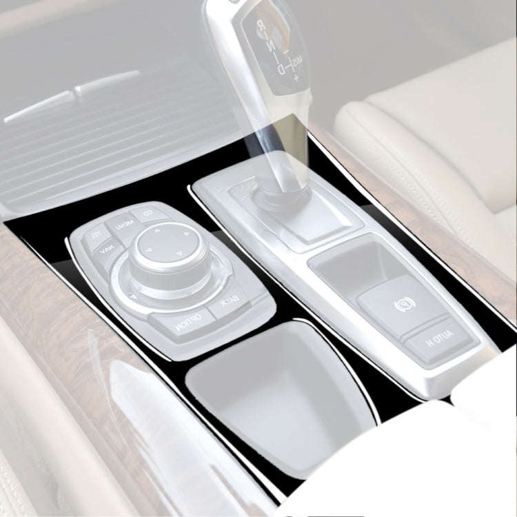 Car Right Drive Gear Panel Decorative Sticker for BMW X5 E70 2008-2013 / X6 E71 2009-2014, Right ...