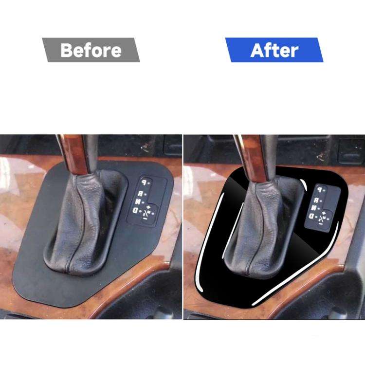 Car Right Drive Gear Panel Decorative Sticker for BMW Series 5 E39 1995-2003, For Series 5 E39 19...