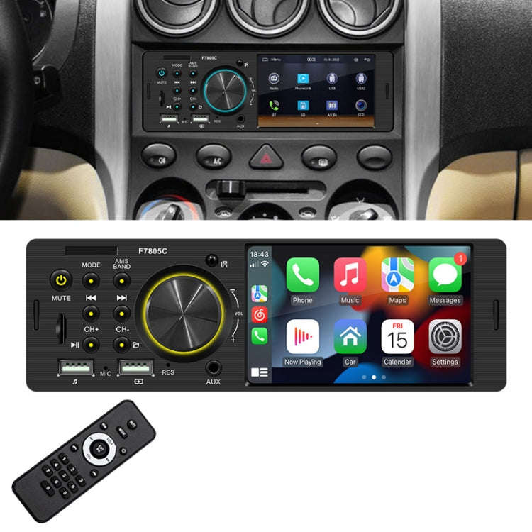 4 inch 800x480P Car Radio Receiver MP5 Player, Support FM & Bluetooth & SD Card with Remote Contr...