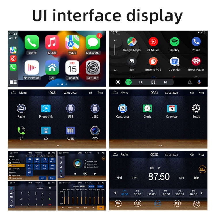 4 inch 800x480P Car Radio Receiver MP5 Player, Support FM & Bluetooth & SD Card with Remote Contr...
