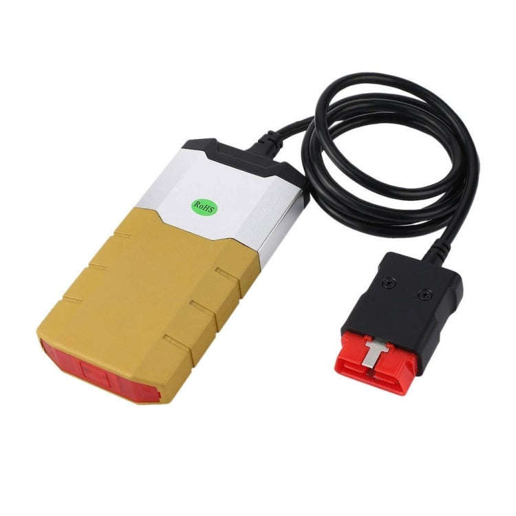 Car Bluetooth Diagnostic Cables Aluminum Alloy OBD2 Diagnostic Tool Delphi DS150E, Aluminum Alloy...