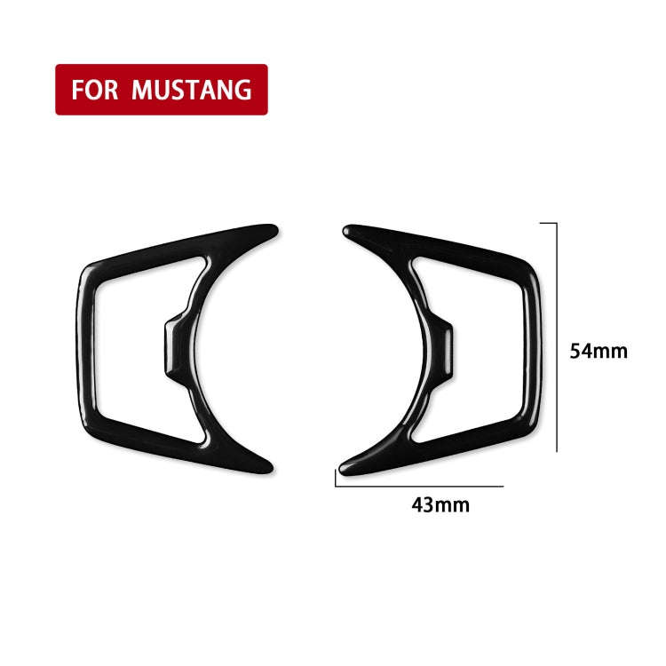 For Ford Mustang 2015-2020 Car Headlight Decorative Sticker, Left and Right Drive Universal, Head...