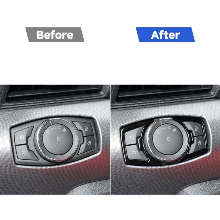 For Ford Mustang 2015-2020 Car Headlight Decorative Sticker, Left and Right Drive Universal, Head...