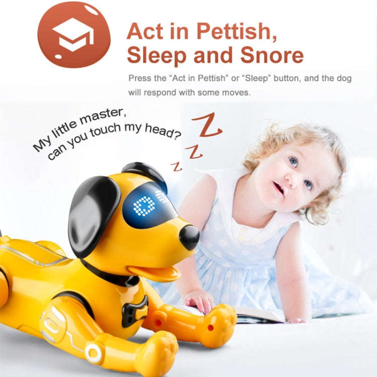 YDJ-K11 Programable Remote Control Robot Dog RC Toy, YDJ-K11(Yellow), YDJ-K11(White)