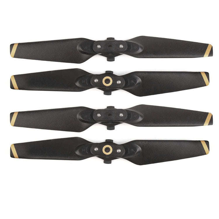 2 Pairs 4730F Foldable Quick-Release CW / CCW Propellers for DJI Spark, For DJI Spark Gold