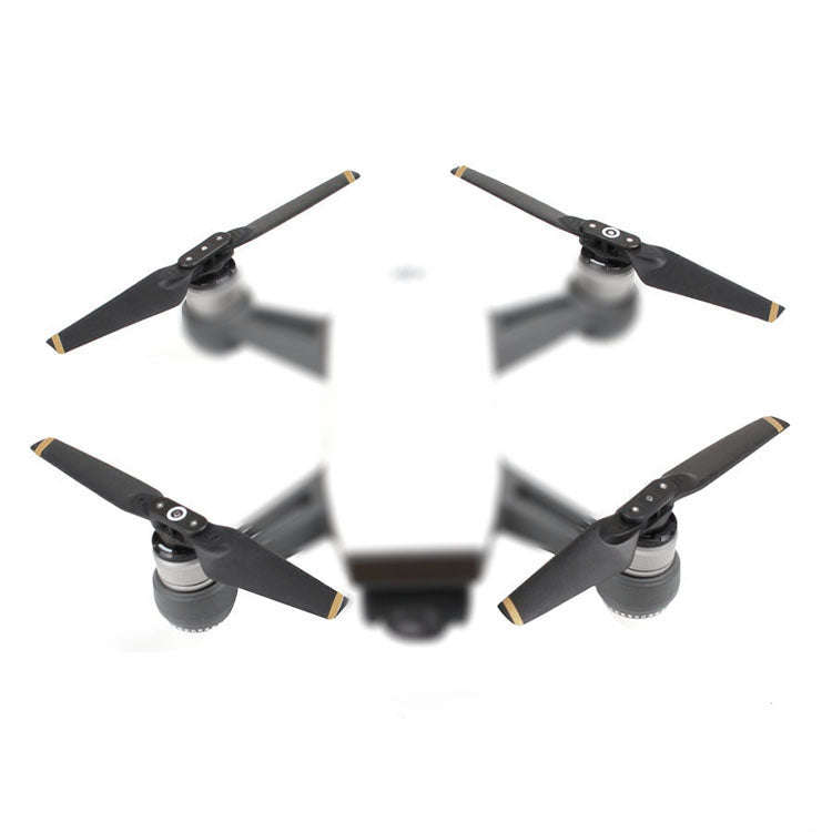 2 Pairs 4730F Foldable Quick-Release CW / CCW Propellers for DJI Spark, For DJI Spark Gold