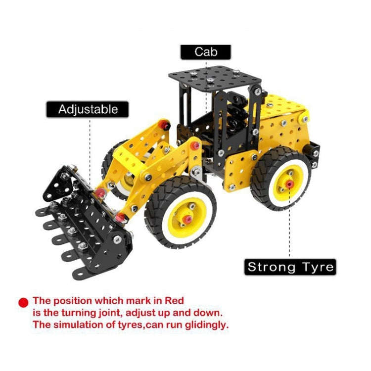 MoFun SW-008 332 PCS DIY Stainless Steel Car Loader Assembling Blocks, SW-008 Car Loader