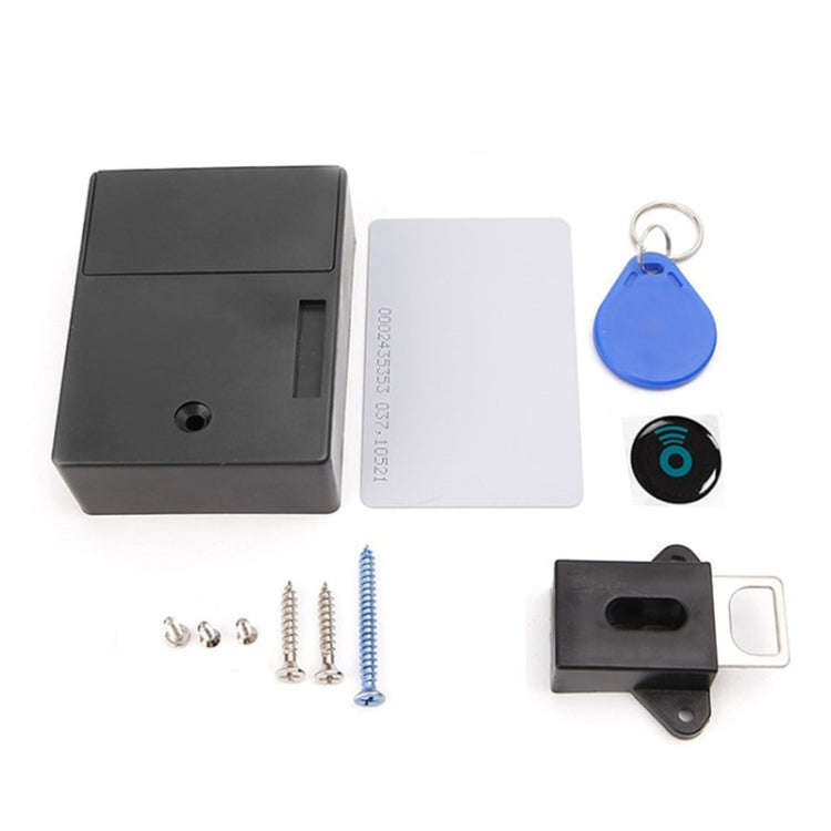 T3 ABS Magnetic Card Induction Lock Invisible Single Open Cabinet Door Lock, Single, Single Open ...