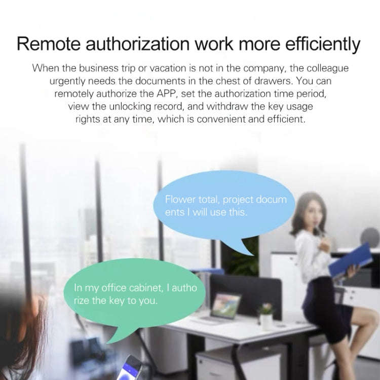 T1 APP Smart Drawer Lock Invisible Lock, Only Supports Remote Authorization to Unlock, T1 APP