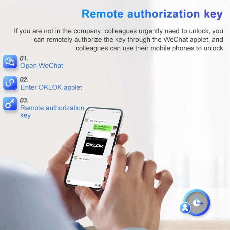 T21FB Micro USB Charging Zinc Alloy Smart Fingerprint + Bluetooth Single Open Drawer Lock File Ca...
