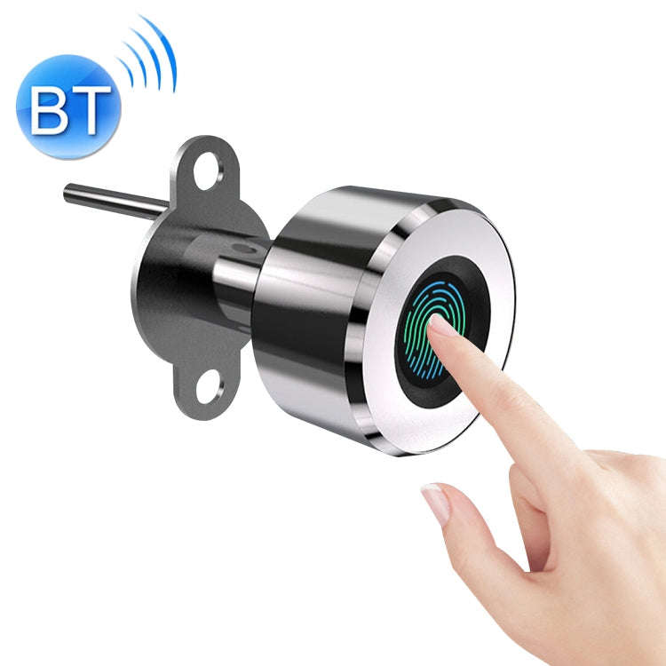 T23FB Micro USB Charging Zinc Alloy Smart Fingerprint + Bluetooth Triple Linkage Open Drawer Lock...