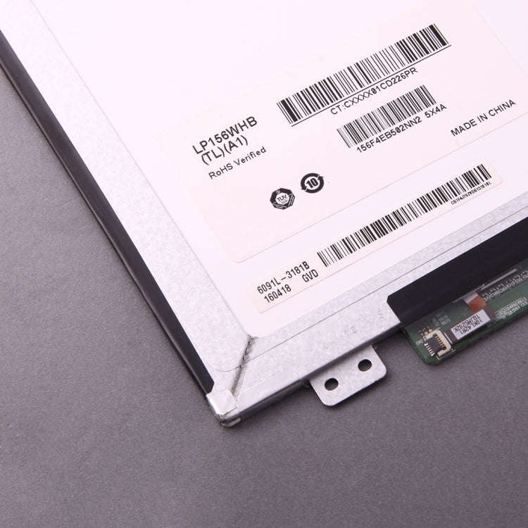 LP156WHBTLA1 15.6 inch 40 Pin 16:9 High Resolution 1366 x 768 Laptop Screens LED TFT Panels