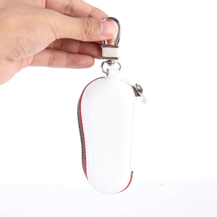Universal Leather Crocodile Texture Waist Hanging Zipper Wallets Key Holder Bag (No Include Key),...
