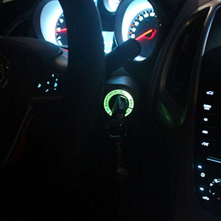 Car Aluminum Igniter Night Luminous Decoration Ring For Audi And Volkswagen