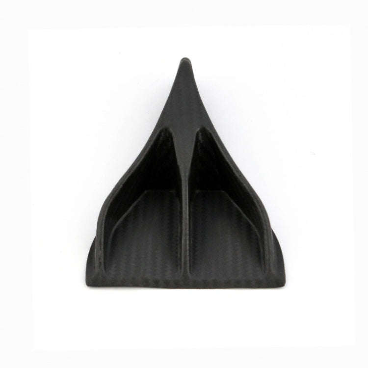 7 PCS Universal Car Eagle Claw Style Shark Fin Diffuser Vortex Generator Roof Spoiler, Carbon Fiber