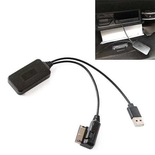 Car Wireless AMI MMI2G Bluetooth Audio Cable USB Interface Wiring Harness for Audi Q7 A6L A8L A4L...