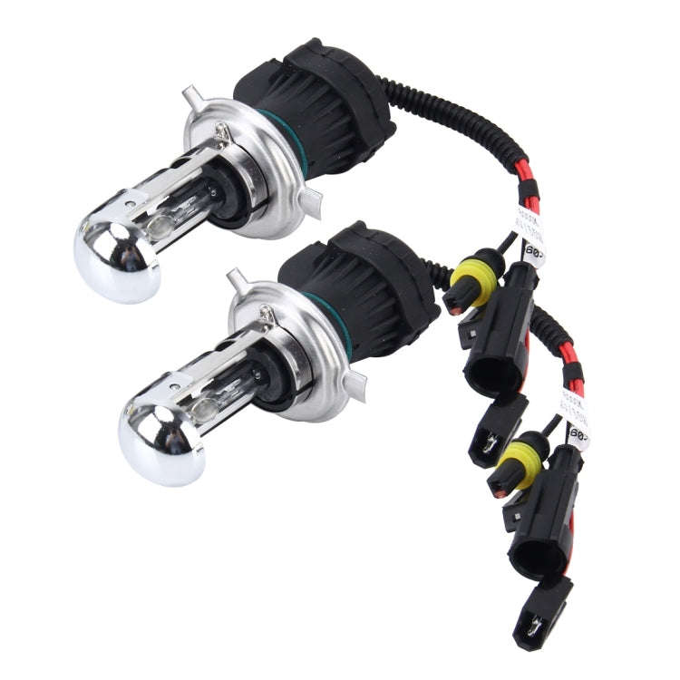 2 PCS H4 55W 4300K HID Bulbs Xenon Lights Lamps, AC 12V, H4