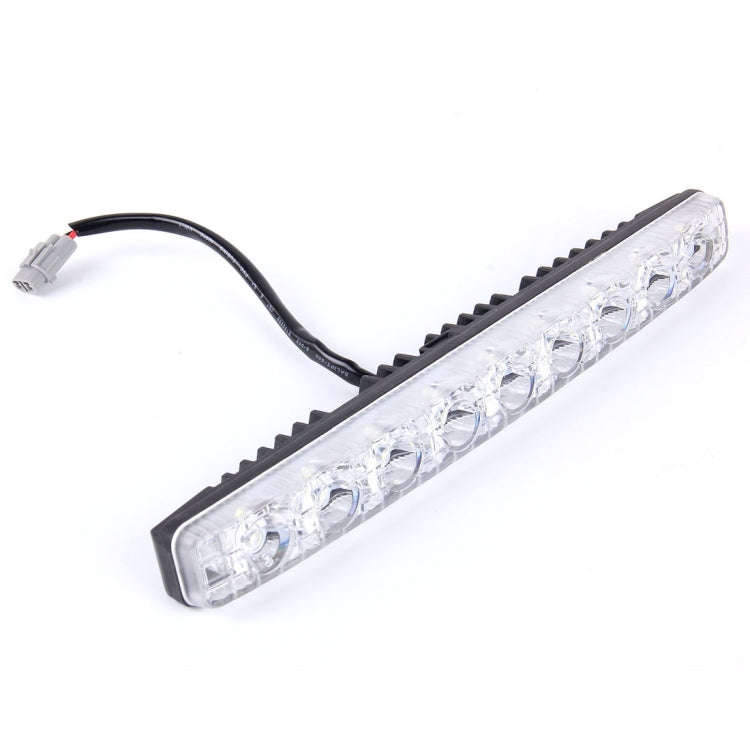 2 PCS LD-008 5730-9SMD 15W 1500 LM 7000K White Light  Daytime Running Light.DC 12V, White Light+1...