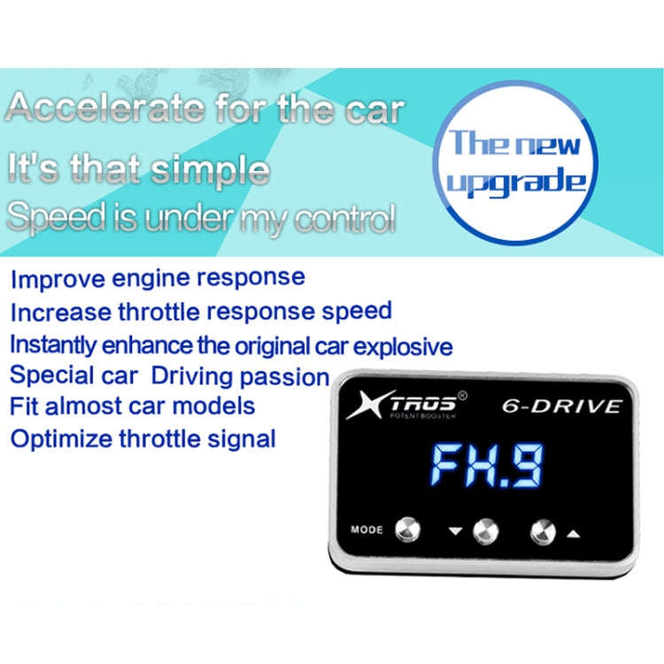 TROS TS-6Drive Potent Booster Electronic Throttle Controller for Toyota 4 Runner 2003-2009, For T...