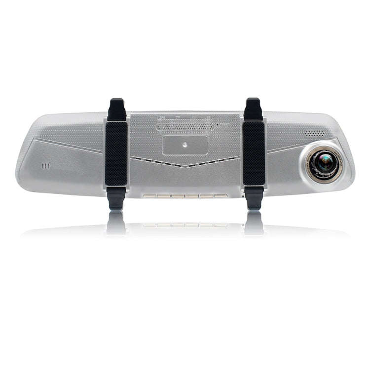 V100 7 inch LCD Touch Screen Rear View Mirror Car Recorder with Separate Camera, 170 Degree Wide ...