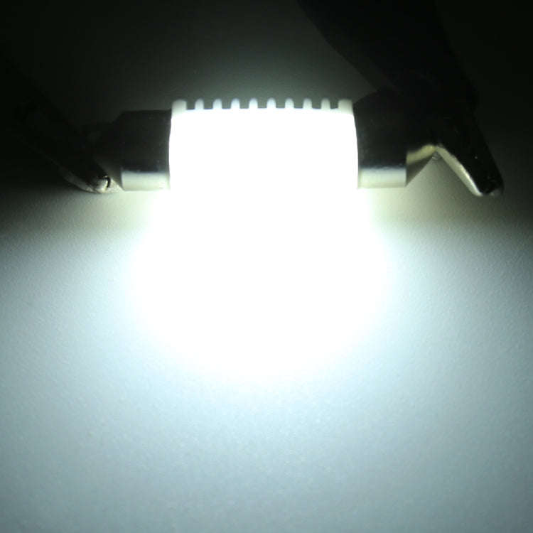 2 PCS 36mm DC12V 1.7W 6000K 135LM 2LEDs SMD-3030 Car Reading Lamp, with Decoder, 36mm, with Decoder