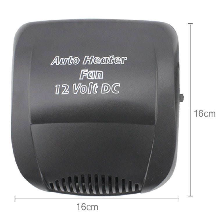 DC 12V Car Auto Vehicle Electronic Heater Fan, 12V