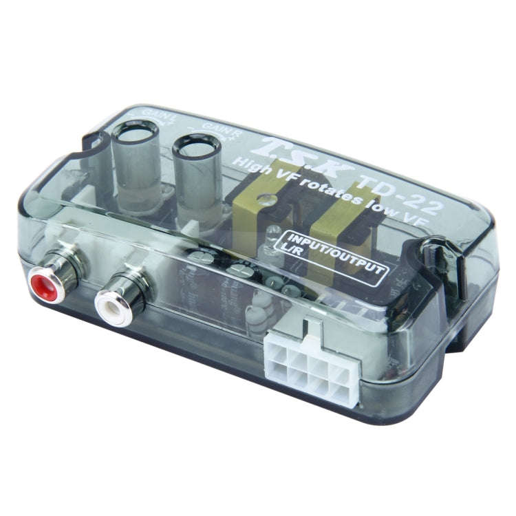 TSK TD-22 Car Stereo Speaker Level Converter, High VF Rotates Low VF, Car High VF Rotates Low VF ...