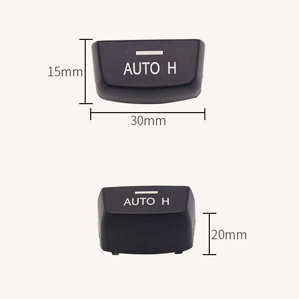 Auto H Switch Cover Replacement Handbrake H Key Button for BMW X3 / X4 E70 / E71, Auto H Switch C...