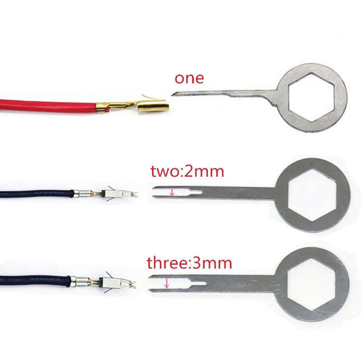 3 PCS Auto Car Plug Circuit Board Wire Harness Terminal Extraction Pick Connector Crimp Pin Back ...