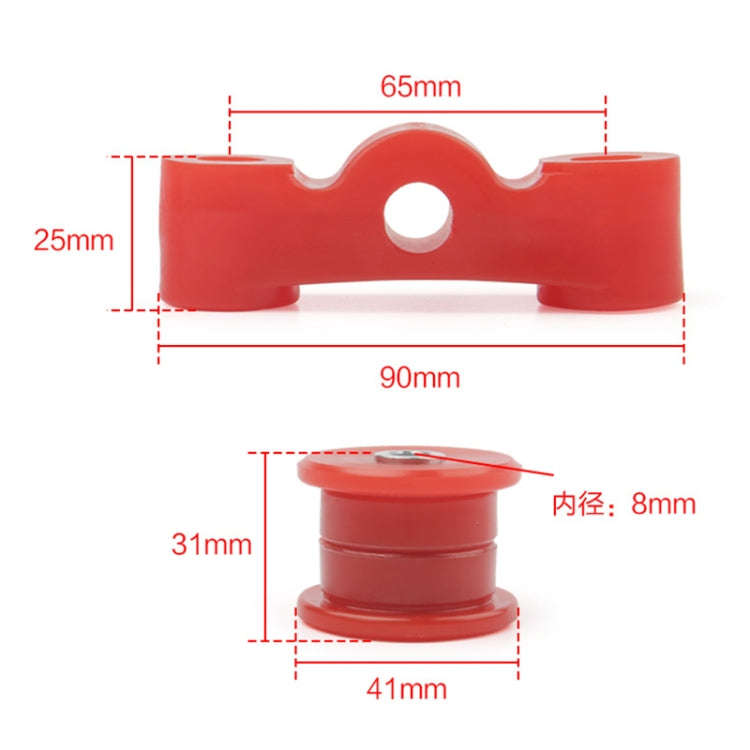 Car Manual Transmission Shifter Stabilizer Bushing Set D Series for Honda Civic 1992-2000, For Ho...