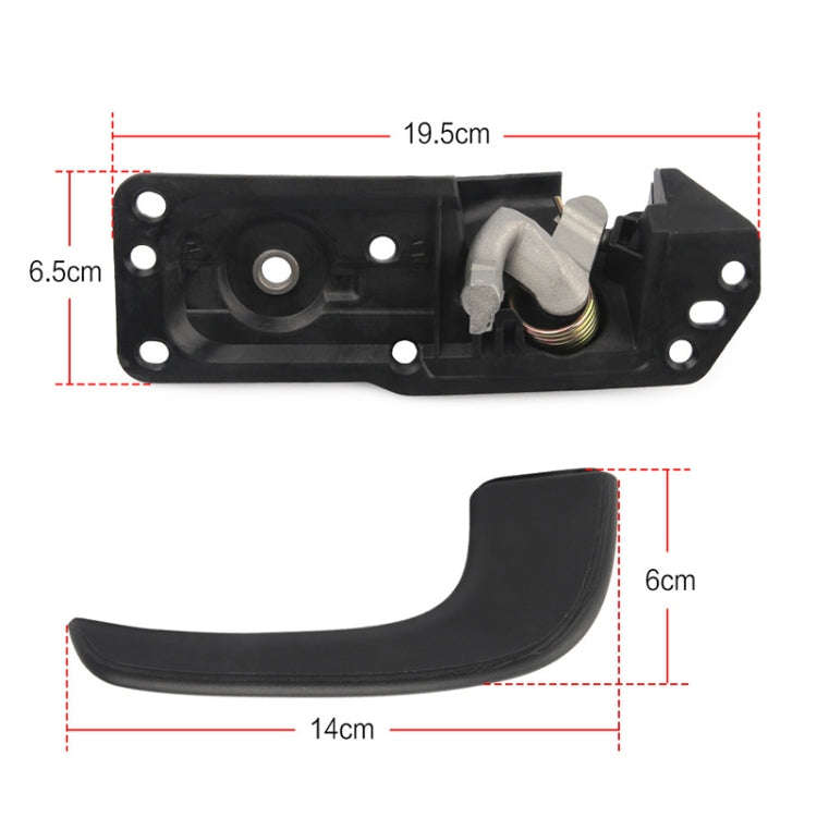 Car Interior Left Door Handle Repair Kit for Chevrolet 2007-2013, Left Door