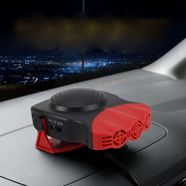 DC 12V 150W Cold and Warm Dual Use Three Outlet Car Auto Electronic Heater Fan Windshield Defrost...